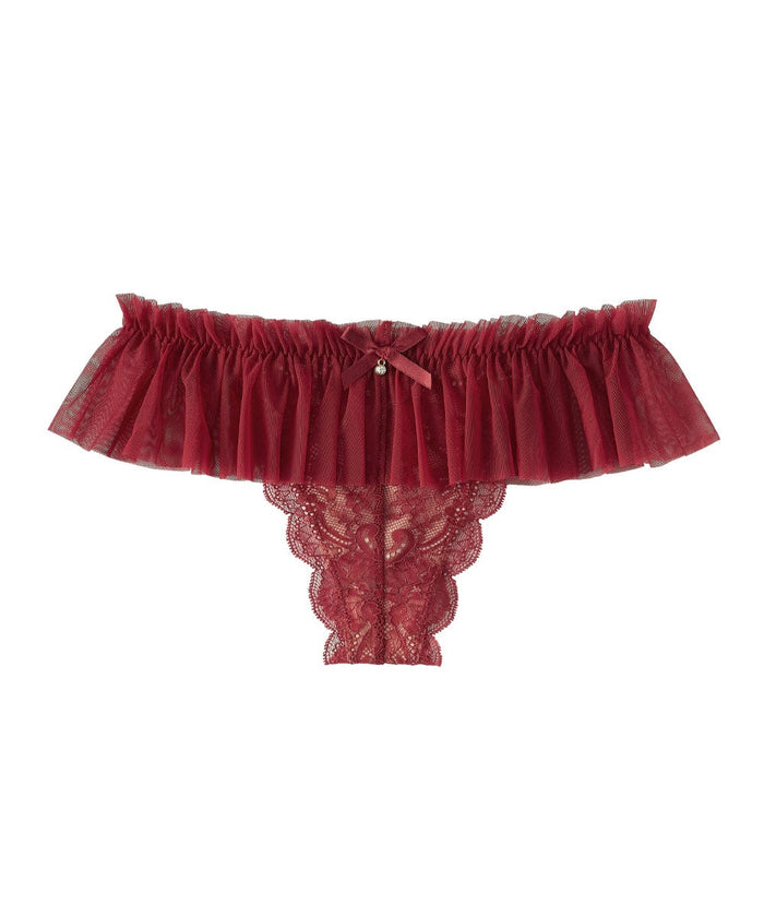 Tulle Lace Thong