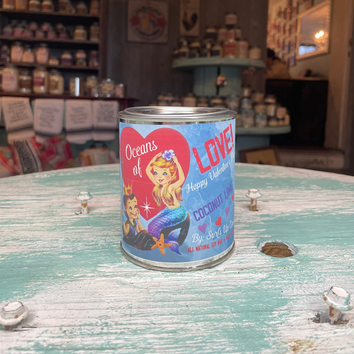 Under the Sea Paint Can Candle Trio - Valentine's Day Collection