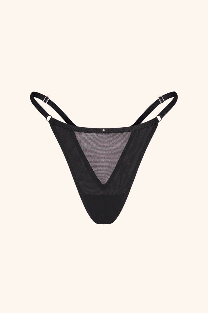 Dolce OS / Black V Thong Black