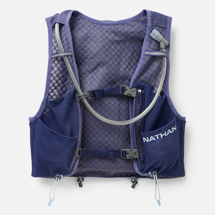 color:Indigo/Light Blue||view:SKU image primary||seo:VaporAiress 4.0 8 Liter Women's Hydration Pack - Indigo/Light Blue - Front of Pack