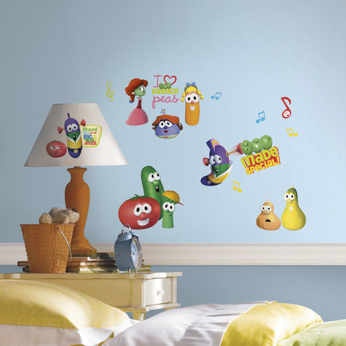 Veggie Tales Peel and Stick Wall Decals