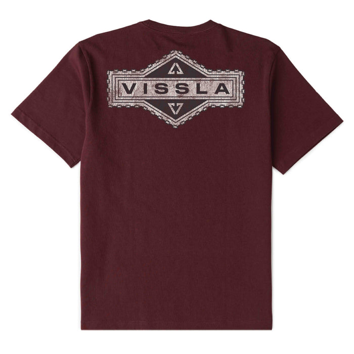 Vissla | T-Shirt à Manches Courtes Homme Punchout Oversized Heavy Organic