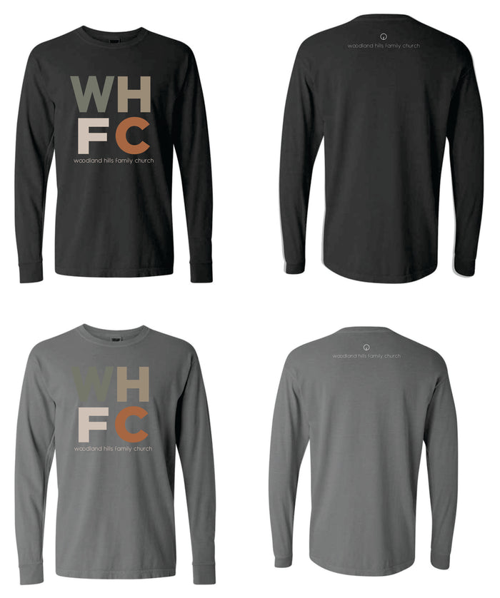 WHFC Light color block long sleeve