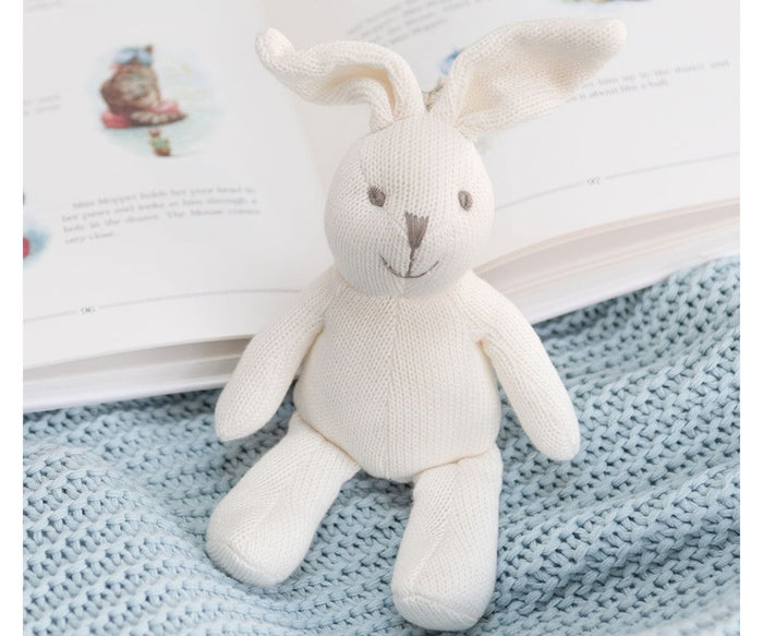 White Bunny Rattle: Fairtrade and Organic Rattle Best Years