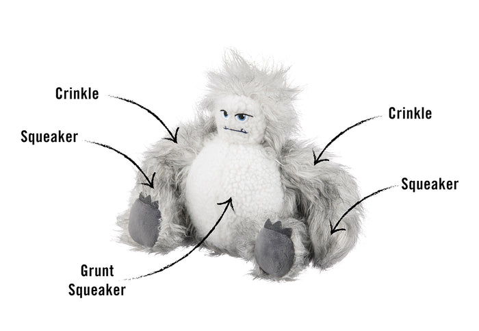 P.L.A.Y.'s Willow's Mythical Bettie the Yeti Toy - features shown