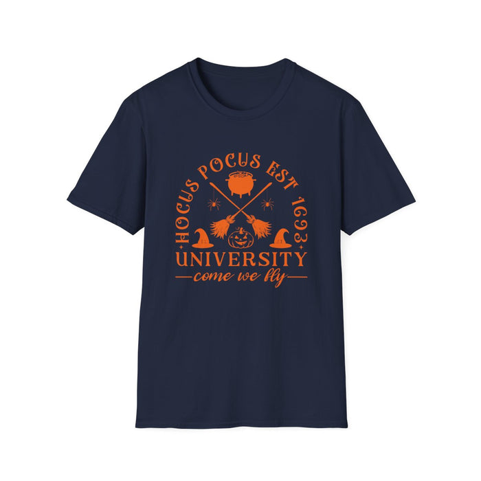 Witch University Halloween T-Shirt - funny t-shirt by Cheeky Business