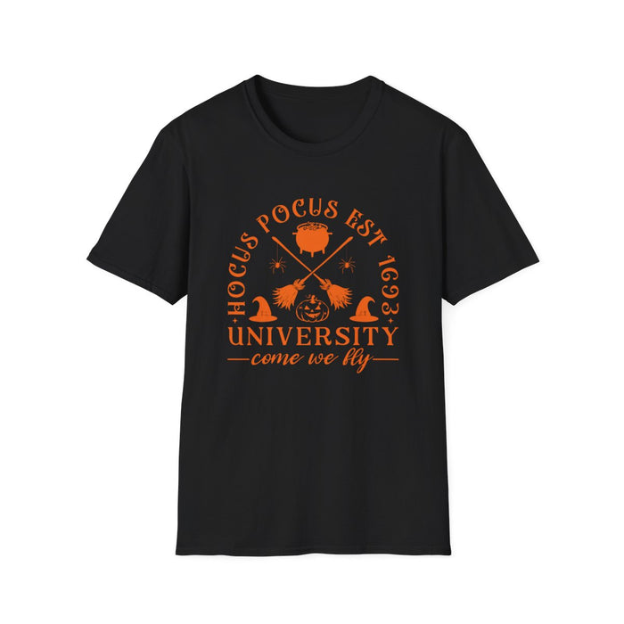Witch University Halloween T-Shirt - funny t-shirt by Cheeky Business