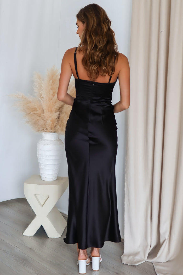 Xena Formal Dress - Black - Runway Goddess