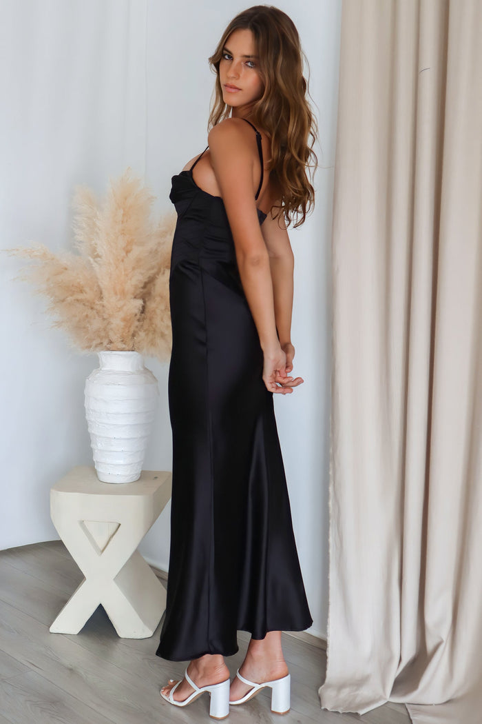 Xena Formal Dress - Black - Runway Goddess