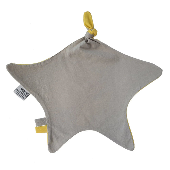 Yellow & Grey Star Shaped Comforter: GOTS Comforter Summerville
